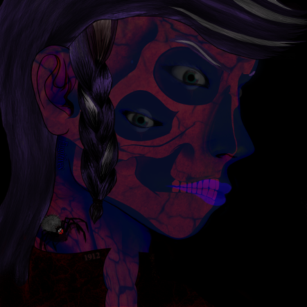 #149 X-Ray Skull