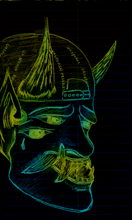 #401 Oni Mask Fre